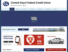 Tablet Screenshot of centralsoyafcu.org